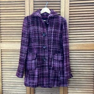 Banana Republic wool and mohair jacket.